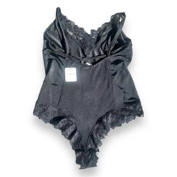 Free People - Intimately FP Wild Bunch Bodysuit in Black - Size M - NWT - Picture 12 of 16